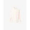 The Frankie Shop Womens Ornella Oversized Cotton-poplin Shirt Faded Pink In Neutral