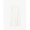 The Frankie Shop Exclusive Gabrielle Knit Midi Skirt In Off White
