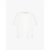 The Frankie Shop Womens White Sierra Short-sleeve Woven T-shirt In Off White