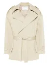 The Frankie Shop Zurich Short Trench Coat