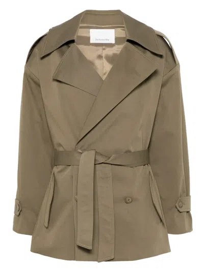 THE FRANKIE SHOP ZURICH SHORT TRENCH COAT
