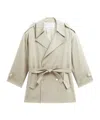 The Frankie Shop Zurich Short Trench Coat