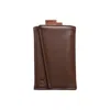 The Frenchie Co. Men's Brown Leather Speed Wallet - Mocha Tan In Brown