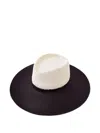The Freya Brand Two-tone Woven Hat In Multi
