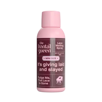 The Frontal Queen Lace Melting Spray Scented Mini - Fudge Me That Lace Is Gone In Transparent