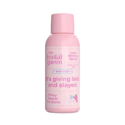 The Frontal Queen Lace Melting Spray Scented Mini - Pinky Swear It's Gone In Transparent