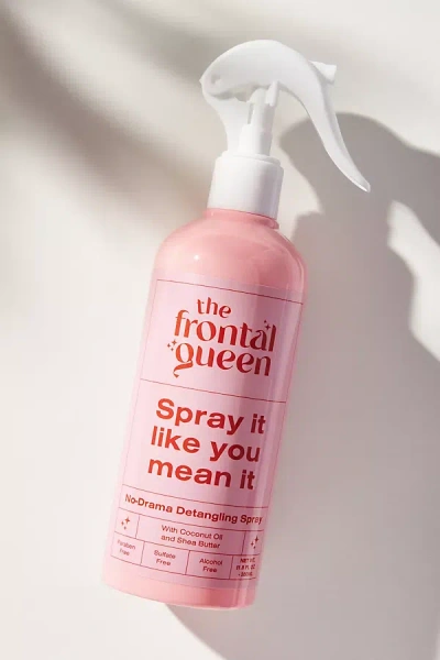 The Frontal Queen No Drama Detangling Spray In Pink