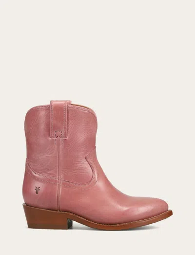 The Frye Company Billy Short Booties In Pink