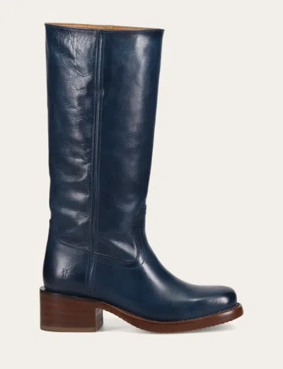 The Frye Company Campus 14l Boots In Navy