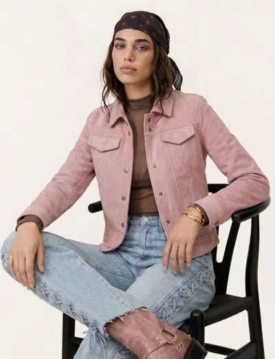 The Frye Company Canyon Heritage Jacket In Pink