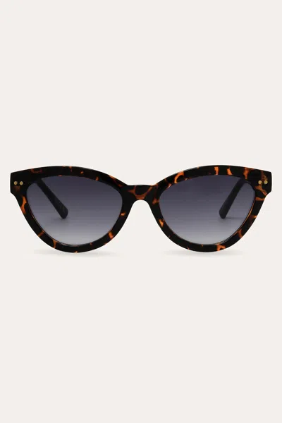 The Frye Company Casey Sunglasses In Tort