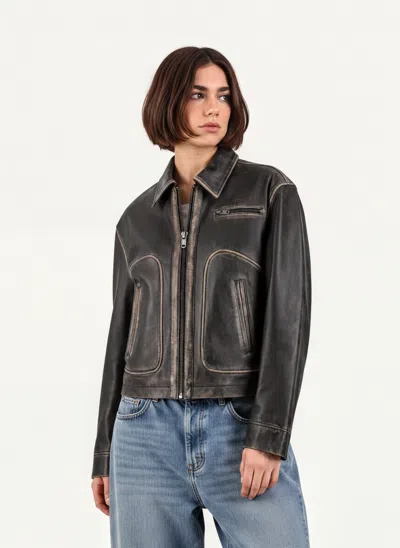 The Frye Company Clancy Jacket In Black