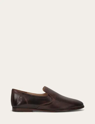The Frye Company Faith Slip On Loafers In Dark Brown