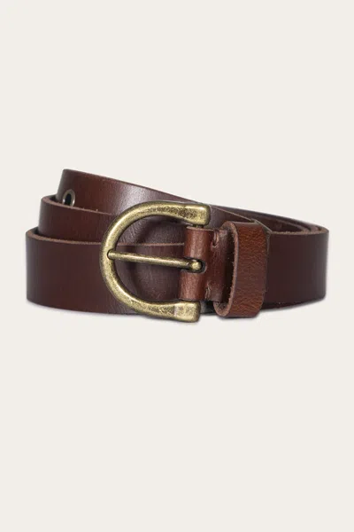 The Frye Company Frye 25 Mm Horseshoe Buckle Belt