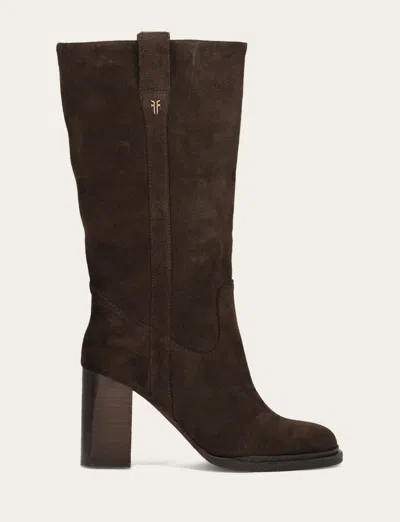 The Frye Company Frye Alex Slouchy Mid Boots In Brown