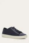 The Frye Company Frye Astor Cap Toe Low Lace Sneaker In Indigo