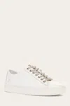The Frye Company Frye Astor Cap Toe Low Lace Sneaker In White