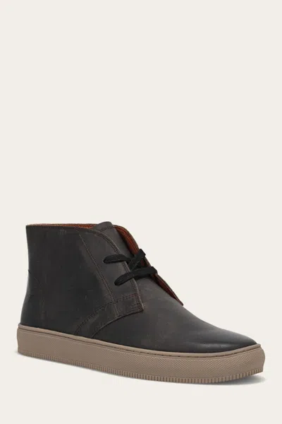 The Frye Company Frye Astor Chukka Boots In Antiqued Black