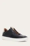 The Frye Company Frye Astor Low Lace Court Sneaker In Black