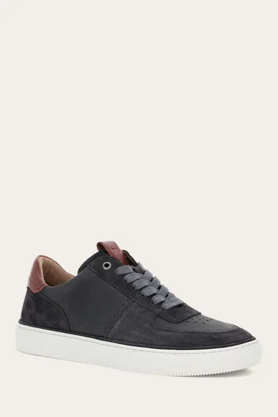 The Frye Company Frye Astor Low Lace Court Sneaker In Bluestone