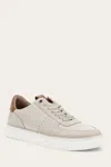 The Frye Company Frye Astor Low Lace Court Sneaker In Fog