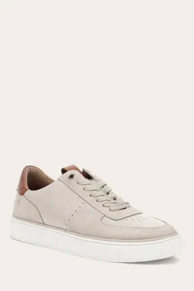 The Frye Company Frye Astor Low Lace Court Sneaker In Fog