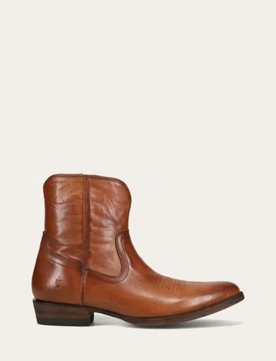 The Frye Company Frye Austin Inside Zip Boots In Brown