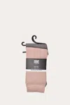 The Frye Company Frye Bamboo Boot Sock 2 Pack In Blush