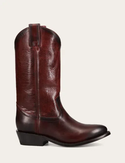 The Frye Company Frye Billy Pull On Boots In Burgundy