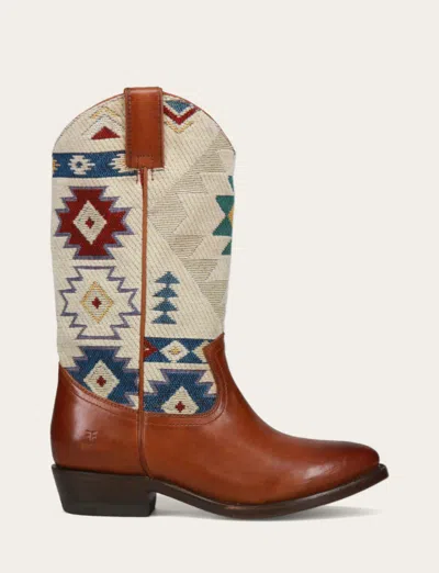 The Frye Company Frye Billy Pull On Southwest Boots In Multi