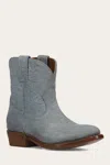 The Frye Company Frye Billy Short Booties In Blue Steel Floral