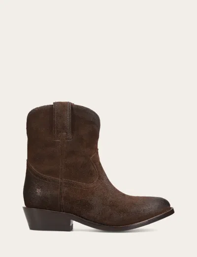 The Frye Company Frye Billy Short Booties In Brown