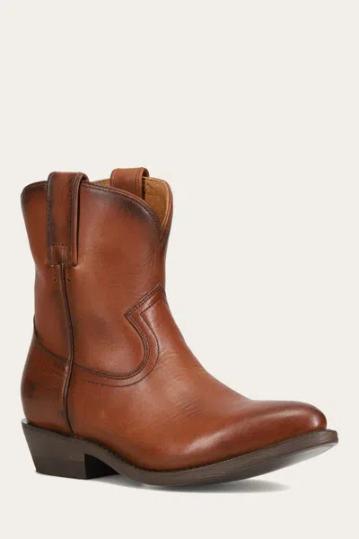 The Frye Company Frye Billy Short Booties In Cognac