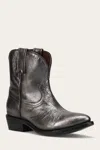 The Frye Company Frye Billy Short Booties In Dark Pewter