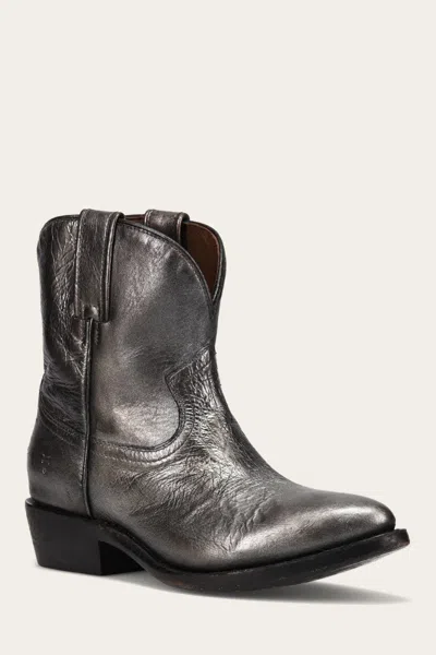 The Frye Company Frye Billy Short Booties In Dark Pewter