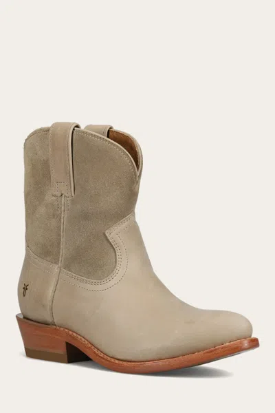 The Frye Company Frye Billy Short Booties In Eucalyptus