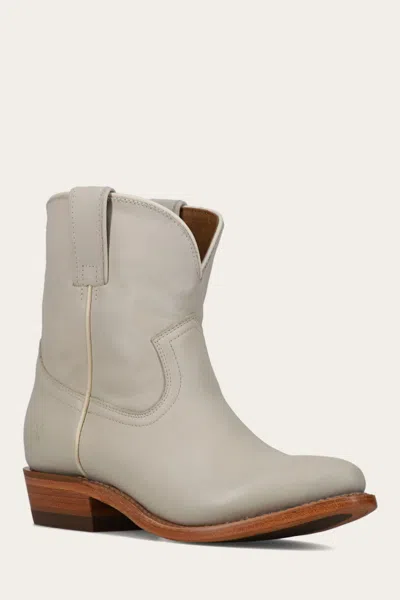 The Frye Company Frye Billy Short Booties In Ivory