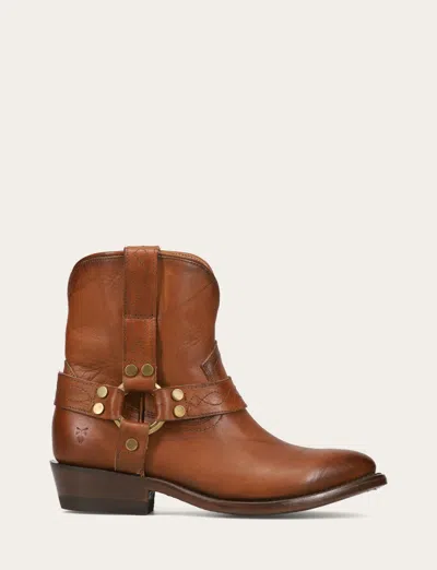 The Frye Company Frye Billy Short Harness Booties In Brown