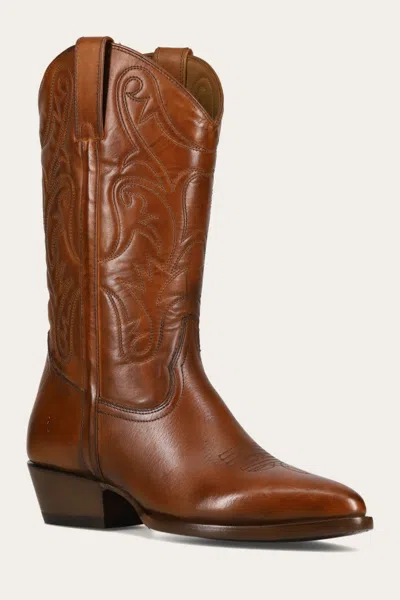 The Frye Company Frye Bruce Pull On Tall Boots In Saddle