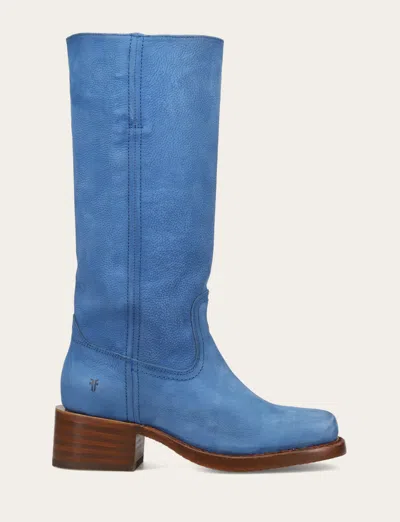 The Frye Company Frye Campus 14l Boots In Blue