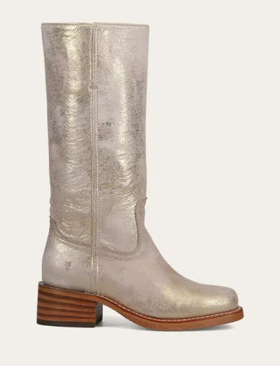 The Frye Company Frye Campus 14l Boots In Gold