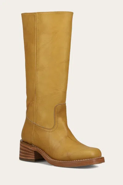 The Frye Company Frye Campus 14l Tall Boots In Banana