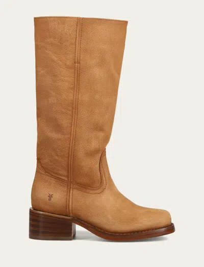The Frye Company Frye Campus 14l Wide Calf Boots In Brown