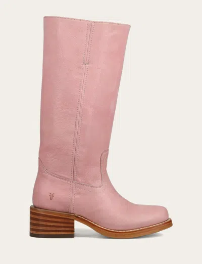 The Frye Company Frye Campus 14l Wide Calf Boots In Pink