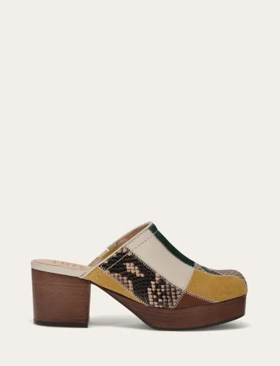 The Frye Company Frye Campus Clog Patchwork
