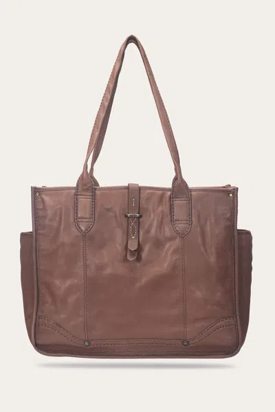 The Frye Company Frye Campus Tote In Cognac