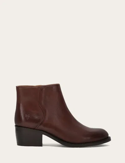 The Frye Company Frye Carson 2 Piping Booties In Brown