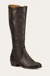 The Frye Company Frye Carson Piping Tall Boots In Chocolate