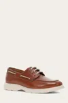 The Frye Company Frye Connor Boat Shoe Loafers In Caramel