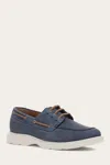 The Frye Company Frye Connor Boat Shoe Loafers In Indigo